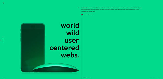网页设计师组合的有趣设计趋势